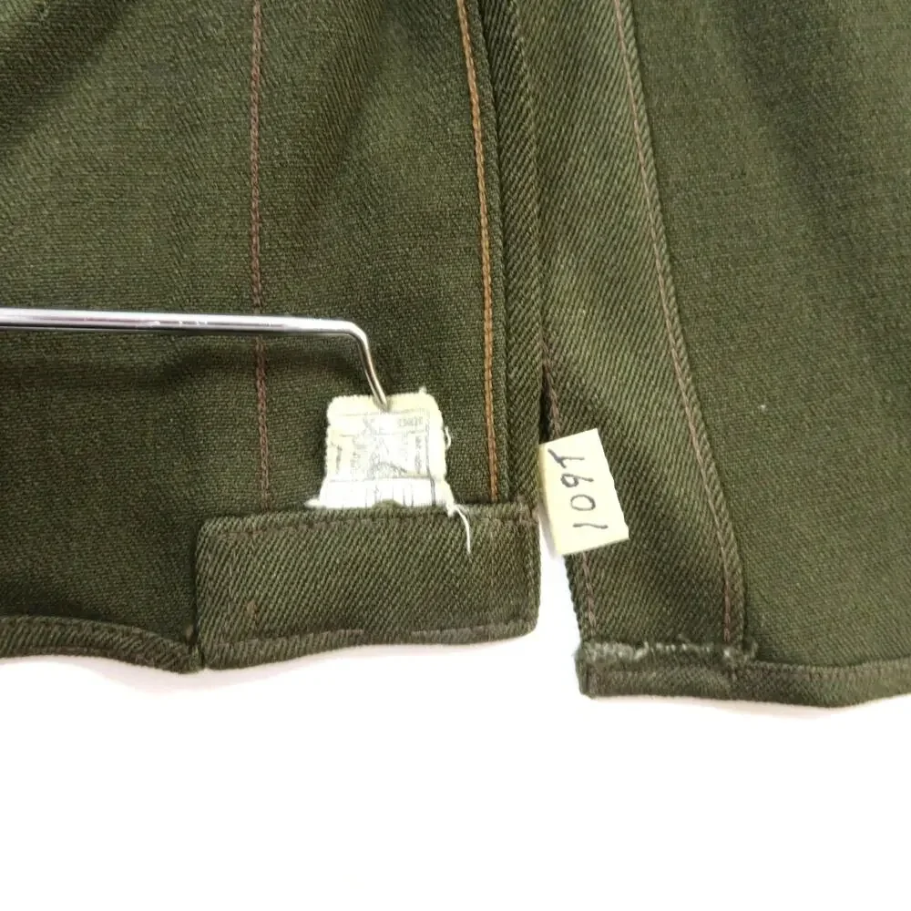 Elbeco Military Shirt, Regulation Officer's Top, Green, Sz M? ww2 1940s